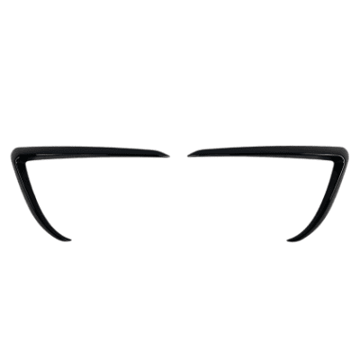 Добавки за броня около халогените за Tesla Model 3 (2017-2022) Aero Style - черен гланц