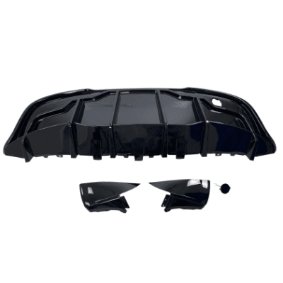 Дифузер за задна броня за Tesla Model Y - черен гланц