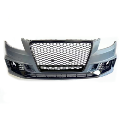 Предна броня за Audi A4 B8 (2008-2012) конверсия към Audi RS4 (2016-2019) -  без отвори за парктроник