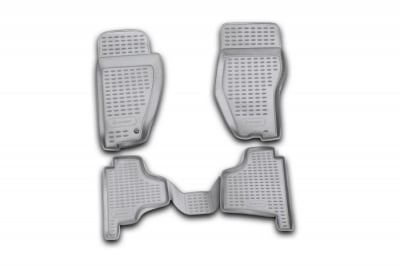 3D Гумени стелки за DODGE Nitro (2007-2012) 4 pcs.