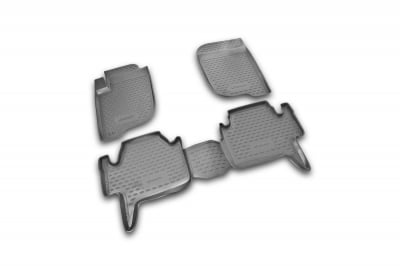 3D Гумени стелки за MITSUBISHI Pajero Sport (2008+) 4 pcs.