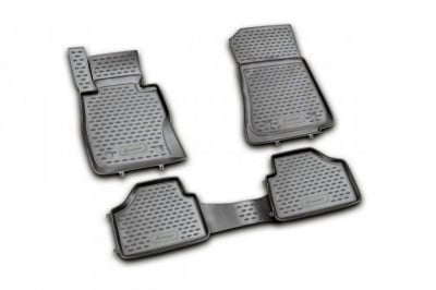 3D Гумени стелки за BMW X1 (2009-2015) 4 pcs.