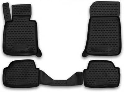 3D Гумени стелки за BMW 1 series E87, E88, E82 (2004-2011) 4 pcs.