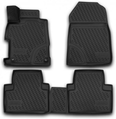 3D Гумени стелки за Honda Civic (2012-2015) sedan 4 pcs.