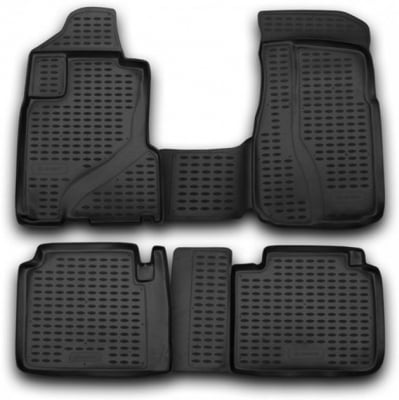 3D Гумени стелки за Honda CR-V (2002-2007) 4pcs.