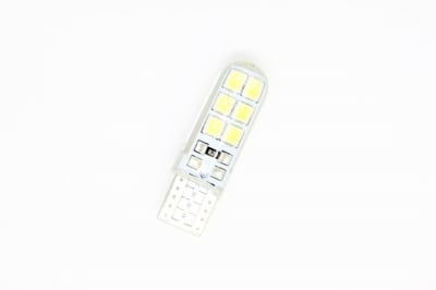 Диодна крушка Т10 с 12 smd 1210 - canbus