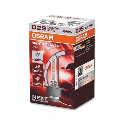 Kсенонова крушка D2S Osram  - +200% Night Breaker Laser