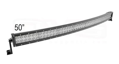 127 См Извит Мощен Led Бар 288w 96 Led 12v 24v Атв, Джип, 4х4, Offroad, Камион