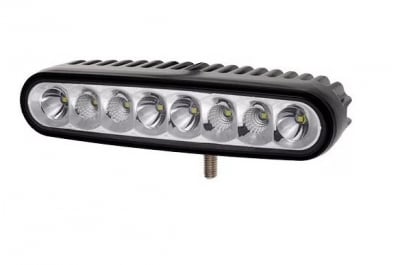 16 См 24W Мощен Лед Диоден Бар 8 Led Халоген Лампа Прожектор 12V 24V Комнириана Светлина (Flood & Spot)