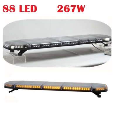 Аварийна, сигнална ЛЕД лампа, 88 LED бар, 267W, 16 Функции, 12/24V