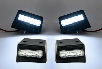 12V Комплект Лява и Дясна LED Предни Габаритни Светлини за покрив ,Лампи, Маркери За Ford Transit Mk5 Mk6 Форд Транзит 1991-2006 