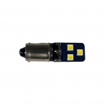 Лед крушки тип BA9 3030 с 6 SMD диода - Canbus