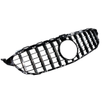 Решетка за Mercedes W205 C-Class (2014-2021) chrome/black - GT