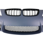 Предна броня за BMW E90 (2008+) - М3 дизайн с  бъбреци, отвори за халогени, маркирана за парктроник