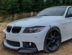 Вежди за фарове BMW E90 (2005-2012) - черни гланц