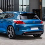 Диодни стопове за VW SCIROCCO (2009-2014) с бягащ мигач - червени