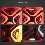 Диодни стопове за SMART W453 (2015-2019) Fortwo / Forfour - червени