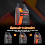 Диодни стопове за VW TRANSPORTER T5 (2010-2014) с бягащ мигач