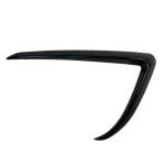 Добавки за броня около халогените за Tesla Model 3 (2017-2022) Aero Style - черен гланц