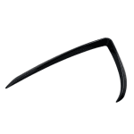 Добавки за броня около халогените за Tesla Model 3 (2017-2022) Aero Style - черен гланц