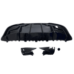 Дифузер за задна броня за Tesla Model Y - черен гланц