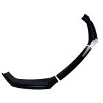 Добавка предна броня за Audi A5 8T (2007-2011) - черен гланц