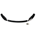 Добавка предна броня за Skoda Octavia (2017+) - черен гланц