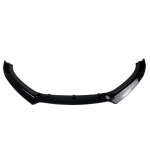 Добавка предна броня за Audi A4 B8 (2008-2012) - черен гланц