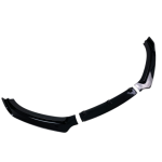 Добавка предна броня за Audi A4 B8 (2008-2012) - черен гланц