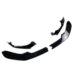 Добавка предна броня за BMW F20 (2015-2019) M Performance Style - черен гланц