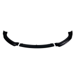 Добавка предна броня за BMW F30 (2011-2018) M Tech - черен гланц