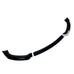 Добавка предна броня за BMW F30 (2011-2018) M Tech - черен гланц