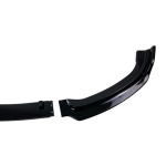 Добавка предна броня за BMW F30 (2011-2018) M Tech - черен гланц