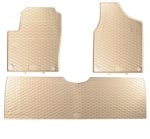 Гумени стелки за VW Sharan (1996-2010) / Ford Galaxy (1996-2006) / Seat Alhambra (1996-2010) - бежови