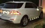 Степенки за  Mercedes GL X166  (2012+) - с Led осветление