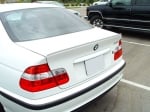 Лип спойлер за багажник за BMW E46 (1998-2005) седан