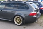 Задна броня за BMW E61 комби (2007-2010) - М-Тех