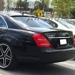 Спойлер за задно стъкло за  Mercedes W221 s-Class (2005-2011) - Lorinser