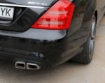 Задна броня за Mercedes W221 S-Class (2005-2011) - AMG с накрайници