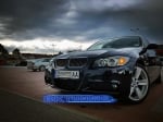 Предна Броня за BMW E90 седан и комби (2005-2008) - M-Tech  с отвори за пръскалки