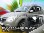 Ветробрани за DACIA SANDERO / STEPWAY I (2008-2012) 5 врати - 4бр. предни и задни