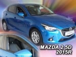 Ветробрани за MAZDA 2 (2014+) 5 врати - 4бр. предни и задни