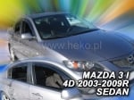 Ветробрани за MAZDA 3 (2003-2009) Sedan - 4бр. предни и задни