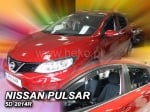 Ветробрани за NISSAN PULSAR (2014+) 5 врати - 4бр. предни и задни