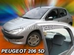 Ветробрани за PEUGEOT 206 5 врати - 4бр. предни и задни