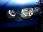 Ангелски Очи Диодни за BMW E46 Компакт (2001+) с 66 диода - Бял цвят