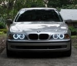 Ангелски Очи диодни за BMW E36 / E38 / E39 с 60 диода - Бял цвят