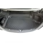 Гумирана стелка за багажник за  Mercedes C-Class W205 (2014+) Sedan back seat leaning forward (foldable); right wing removable for models with net