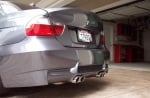 Задна броня за BMW E90 седан (2005-2008) - M3 с два ауспуха