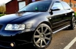 Ветробрани за AUDI A3 (1997-2003) 5 врати - 4бр. предни и задни